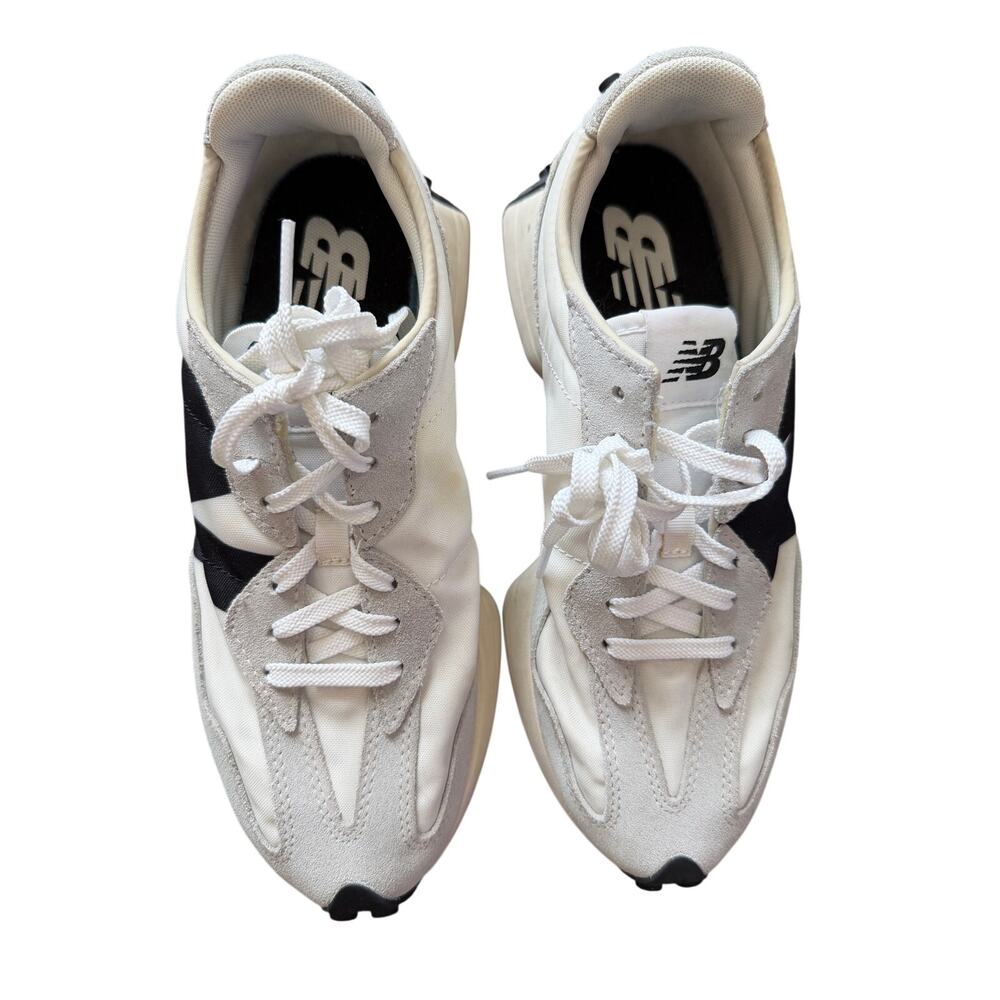New Balance 327 Women's Size 9, Men’s Size 7.5Sneakers White/Black/Sea Salt Grey